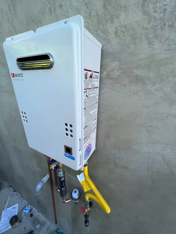 Tankless water heater installation for Oakford Park homes